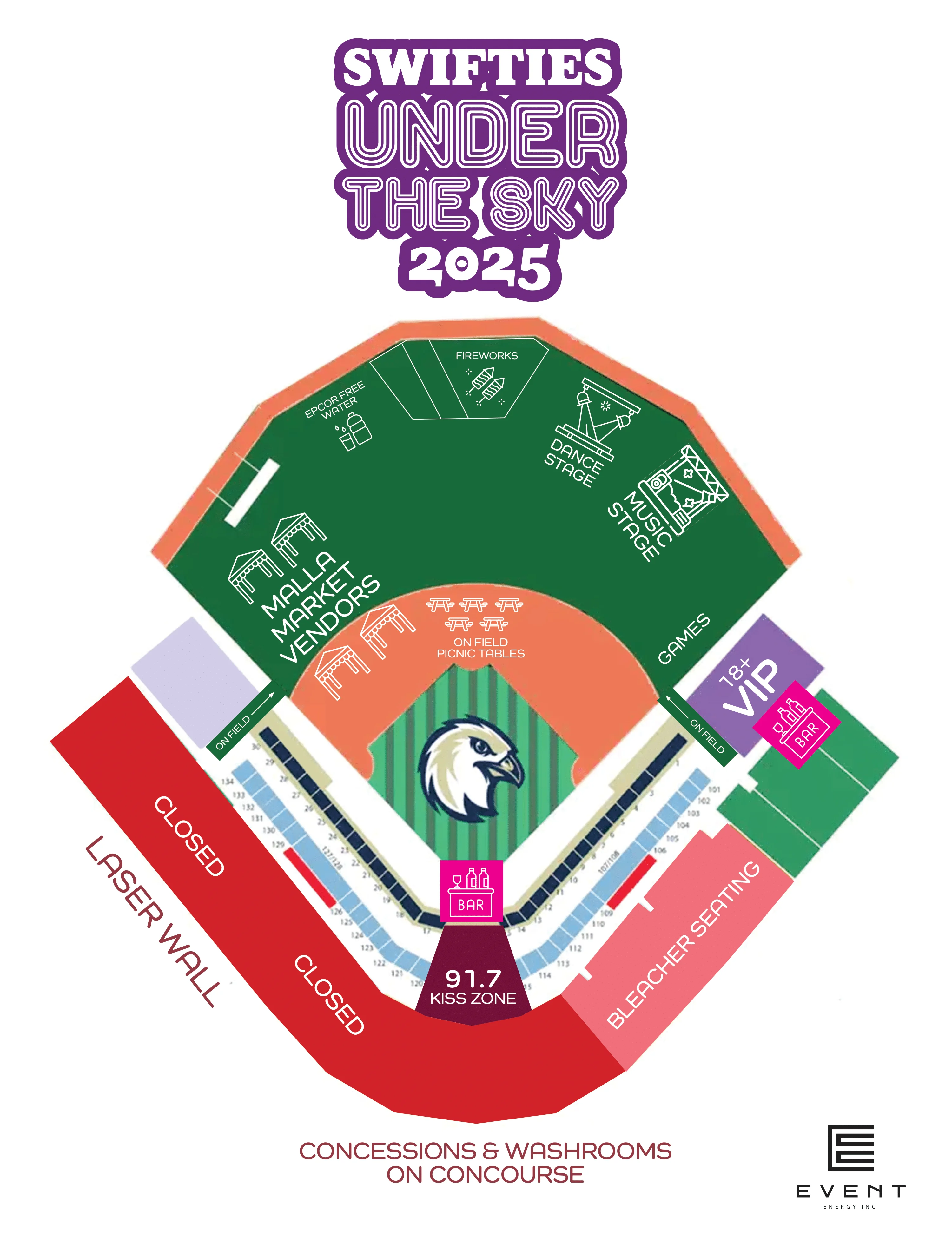 Riverhawks 2025 seat map layout