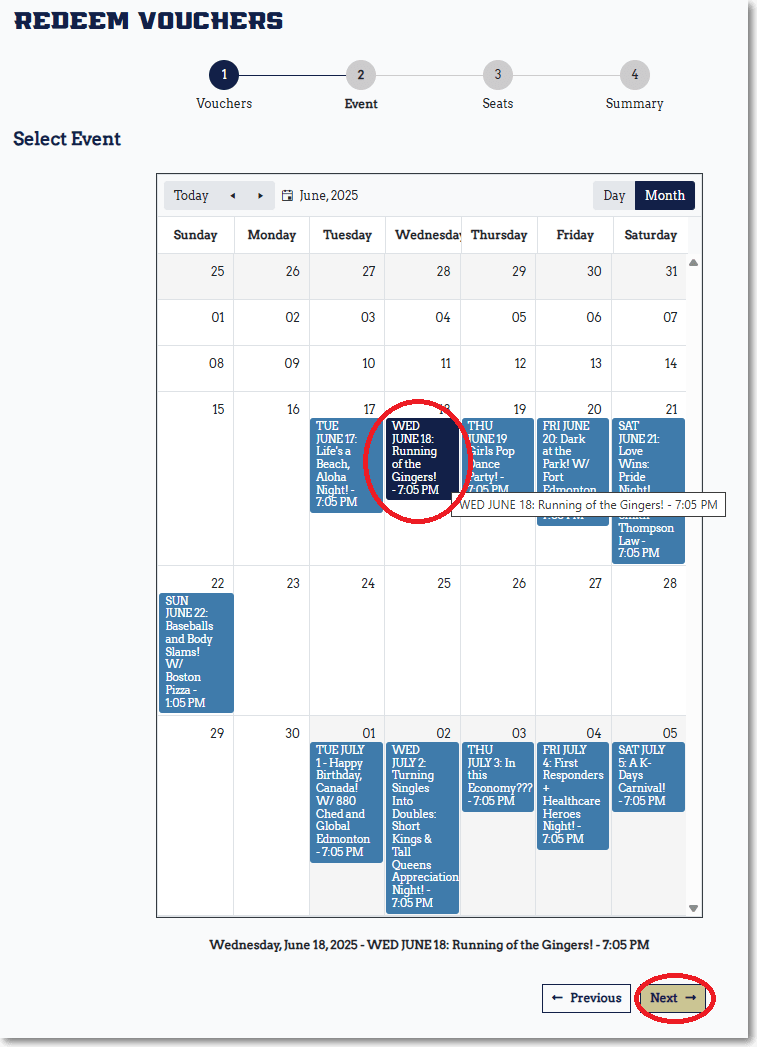 web instructions for redeeming ticket voucher part 2