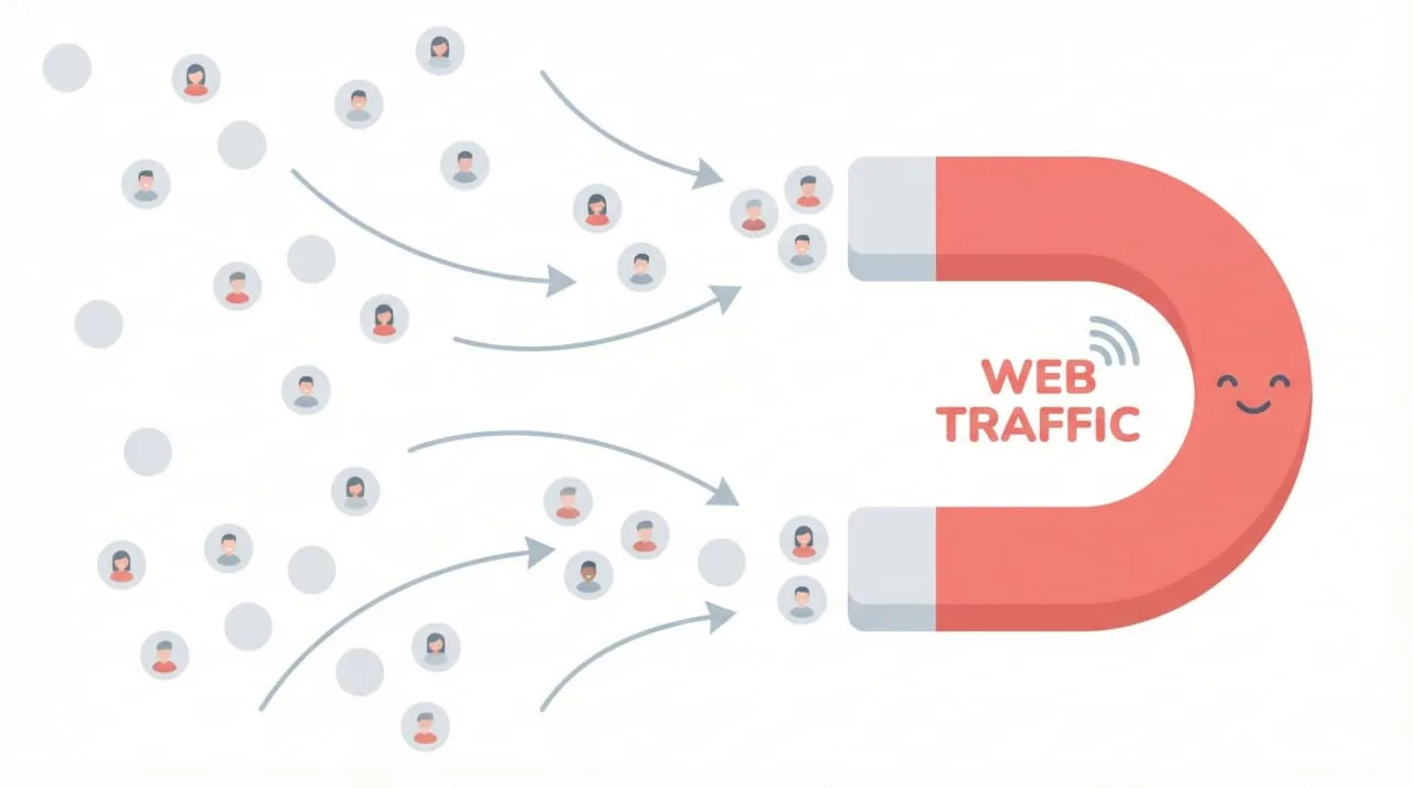 サイトのアクセス数を増やすために効果的な4つの集客方法