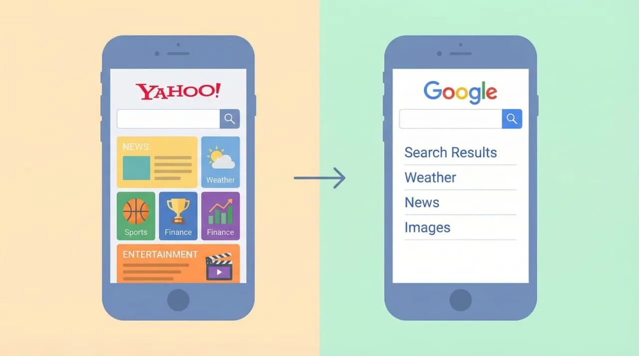 Yahoo検索とGoogle検索の決定的な3つの違い 1