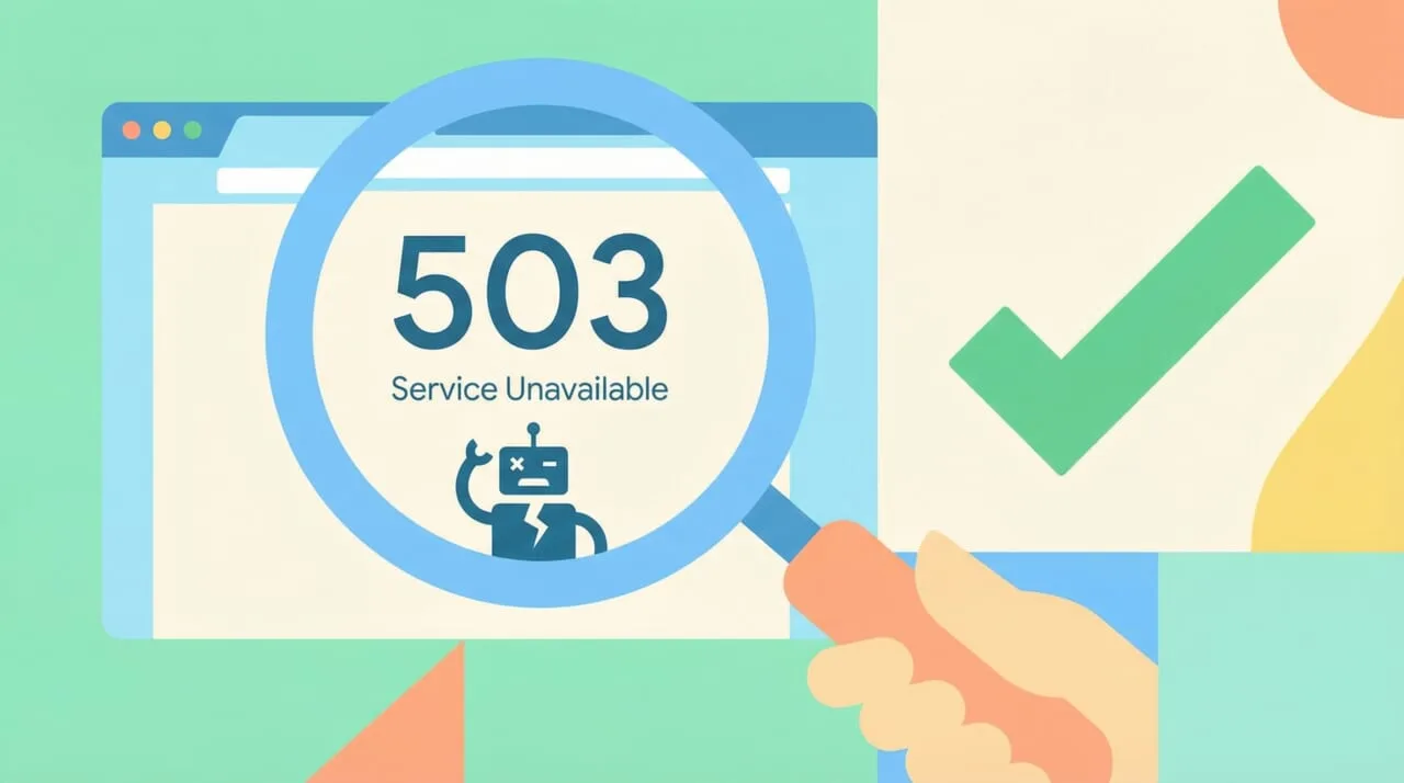 正しく503が返されているか確認する方法