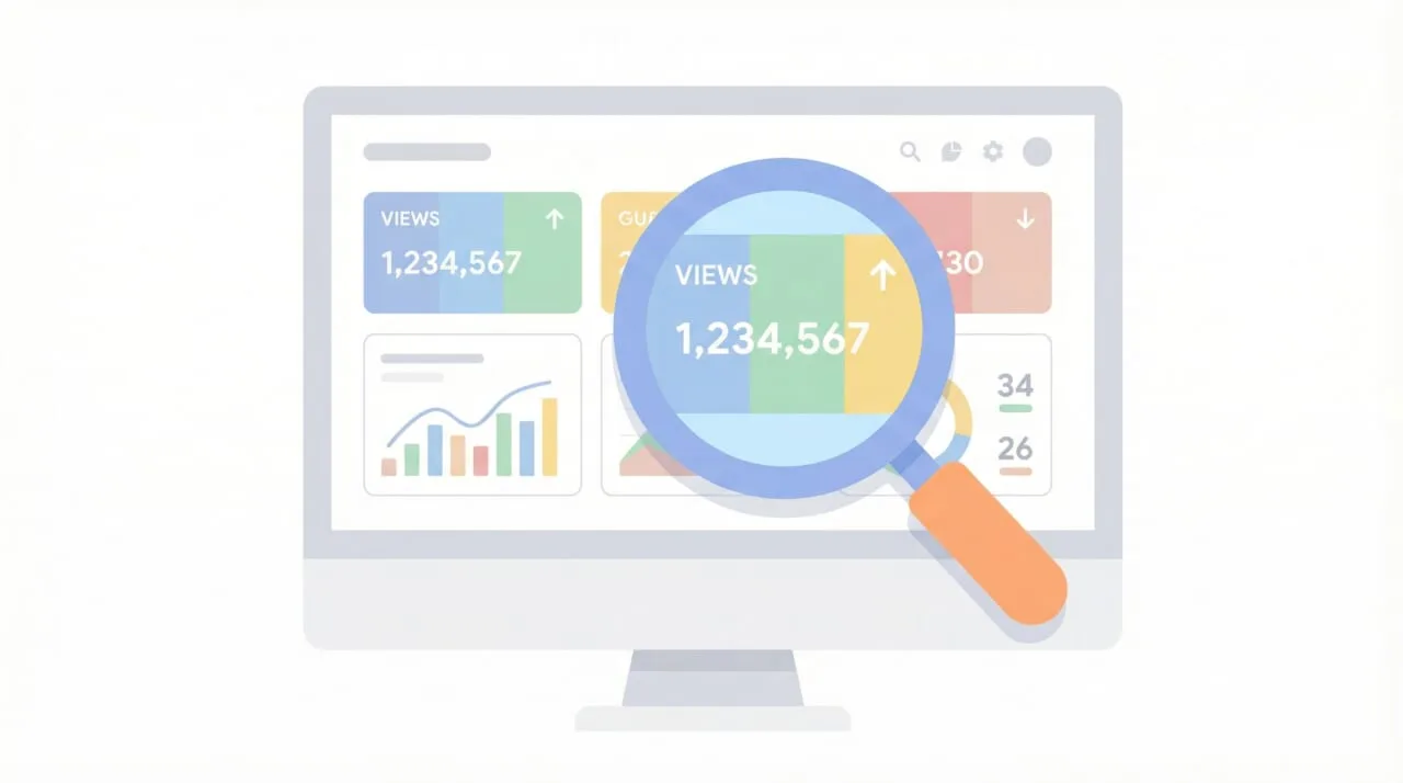 GA4のページビュー数は「表示回数」という項目を見る