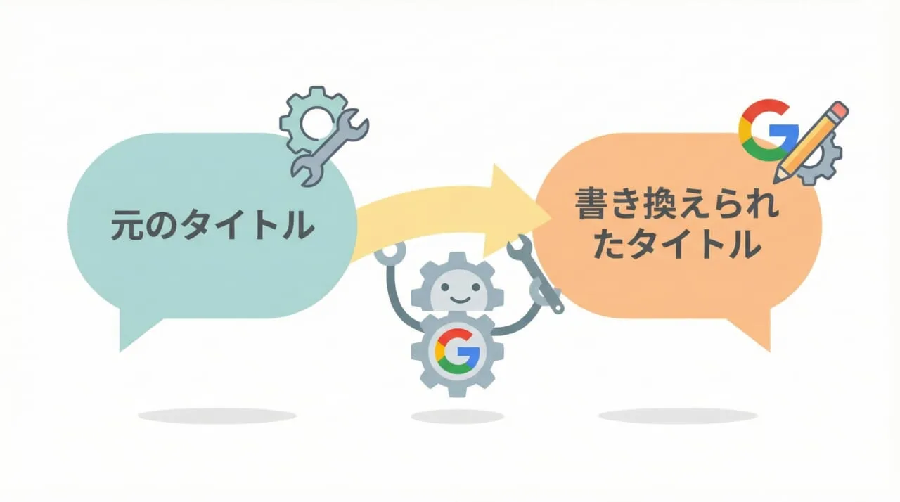 設定したタイトルと違う？Googleによる書き換えと注意点