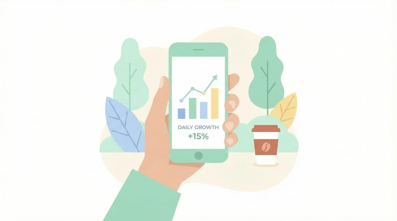 スマホアプリからGoogleアナリティクスを確認する場合