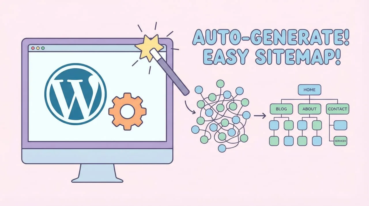 WordPressでHTMLサイトマップを自動生成する方法（プラグイン）
