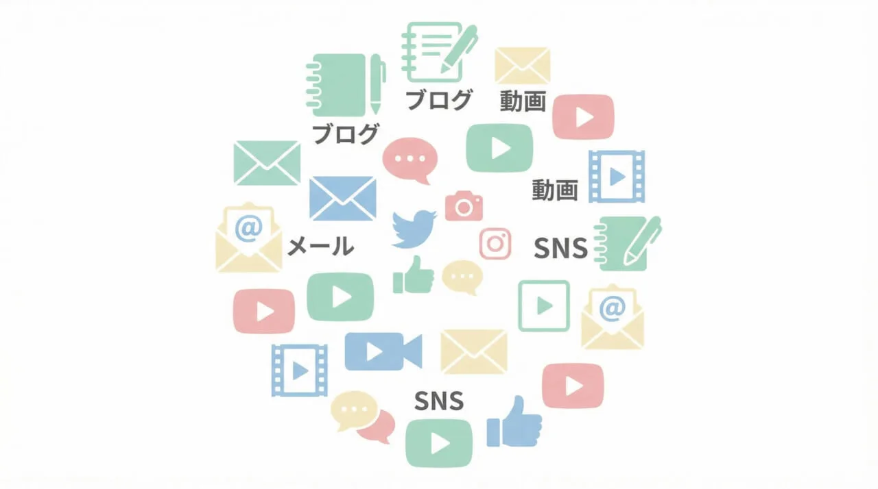 コンテンツマーケティングで使われる主な手法・種類