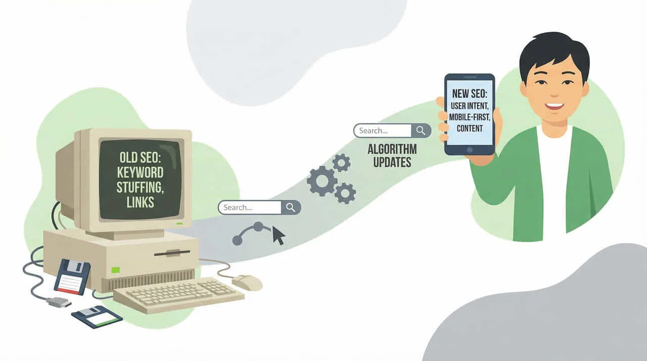 キーワード出現率とSEOの関係性:歴史から見るとわかりやすい