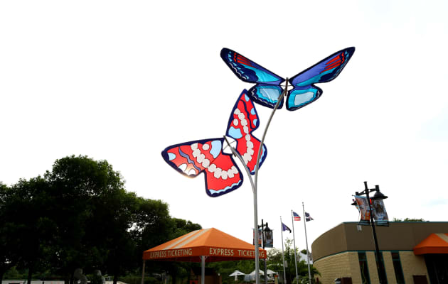 Butterflies at White River Gardens