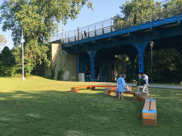 Big Dipper Bench