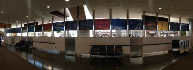 "here to there" exhibit at Denver International Airport Art Gallery