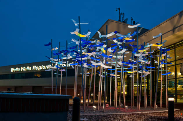 Illuminated Gateway Arbors