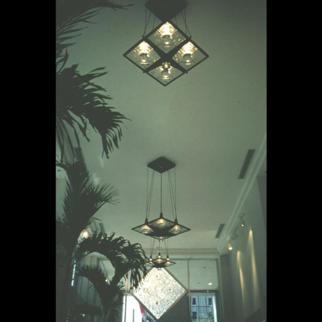 Earth Sign with Great Hall Chandeliers