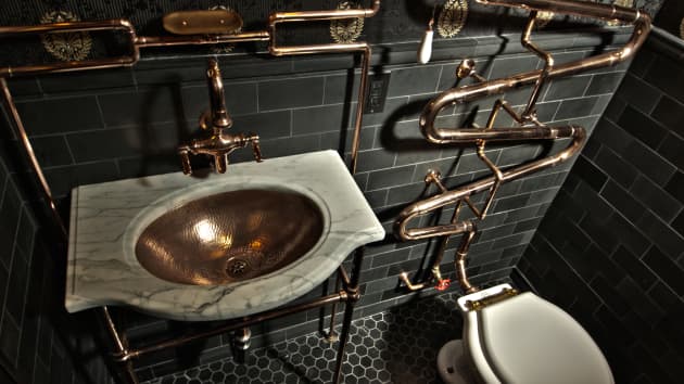 Steampunk Bathroom