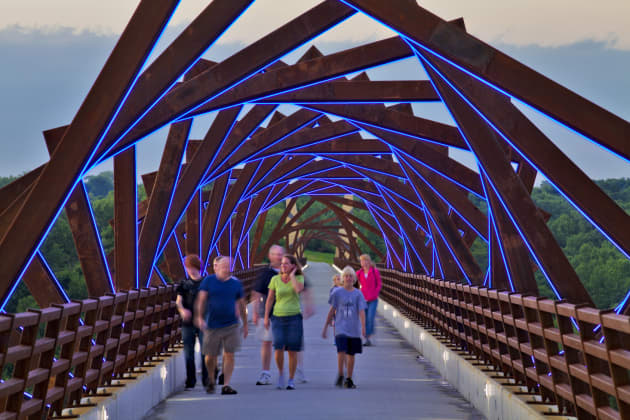 From Here To There : The High Trestle Trail Bridge