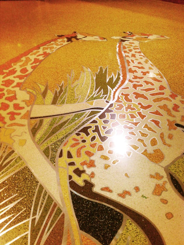 Kalahari Resort Lobby Floor