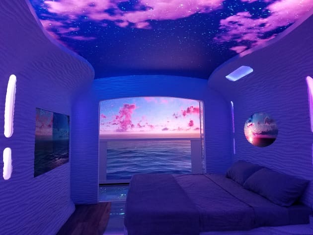 Immersive Tranquility with Digital Art on Digital Canvas