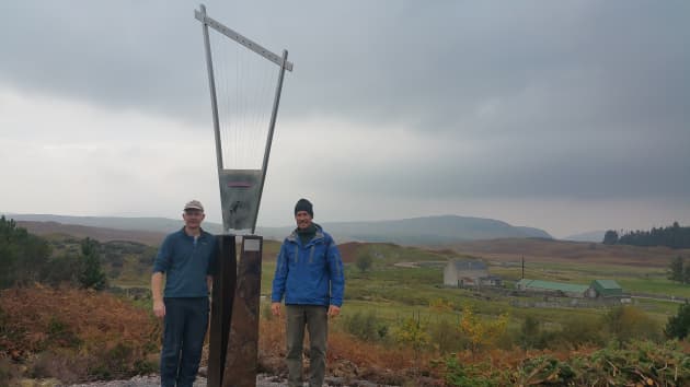 Dalharrold Wind Harp – Mackay Clan