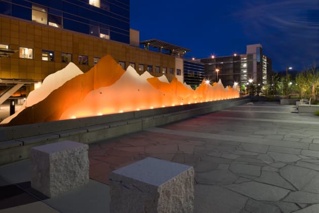 Mountain Range & River of Light | John Muir Medical Center