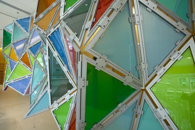Glass Hexagonal Perturbation -Hive Brane