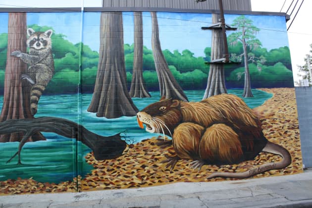 Breaux Mart Bayou Mural