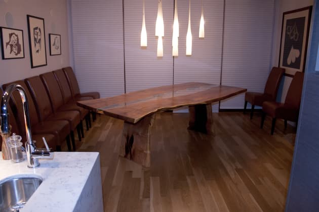 Mesquite Slab Dining Table