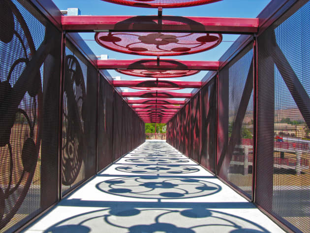 Blossom Hill Pedestrian Bridge