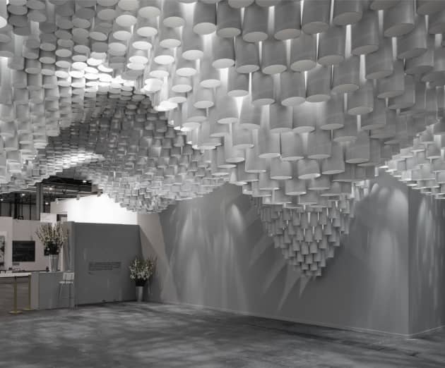 Paper Chandeliers