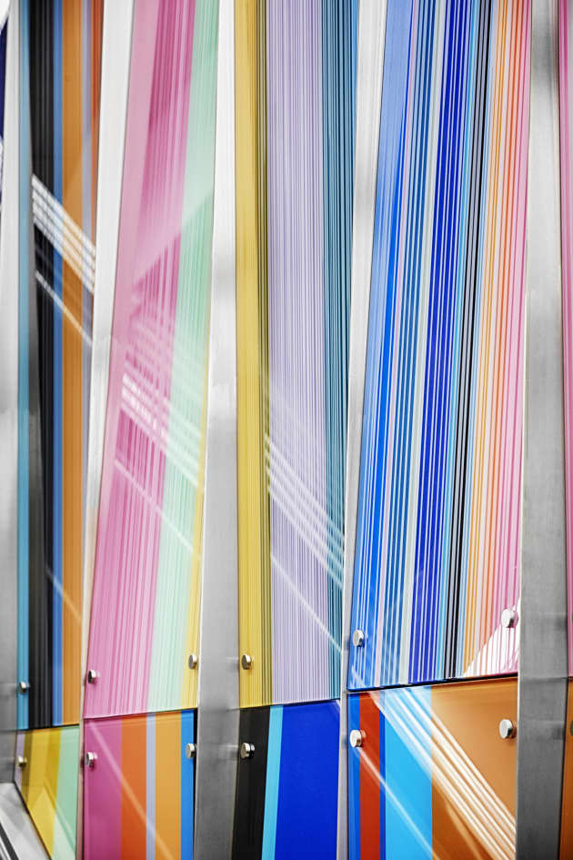 Richard Bolling Federal Building Escalator/Art Wall