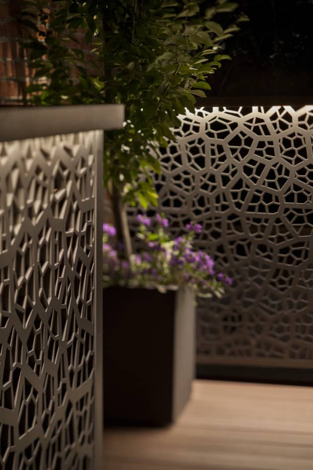 Rooftop Railing Screens