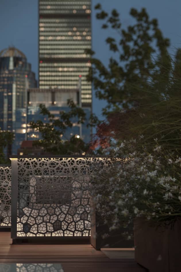 Rooftop Railing Screens