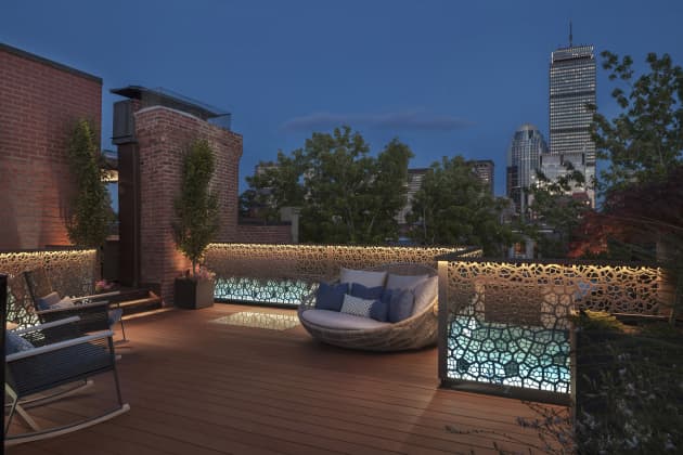 Rooftop Railing Screens