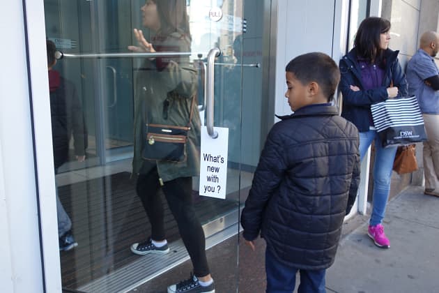 Chance Meeting Doorknob Hangers