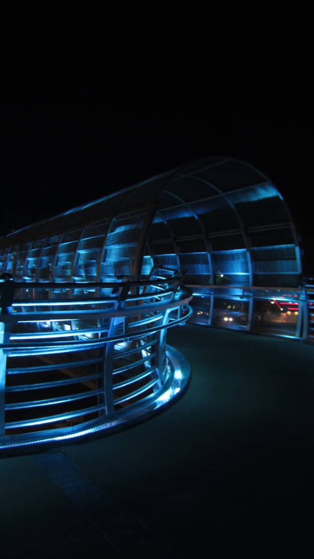 Any-Angled Light, Bear Canyon Arroyo Bicycle/Pedestrian Bridge