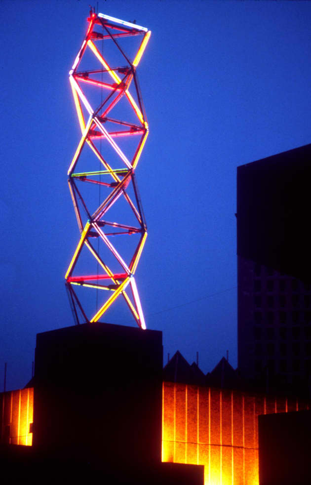 Neon Tower, Hayward Gallery