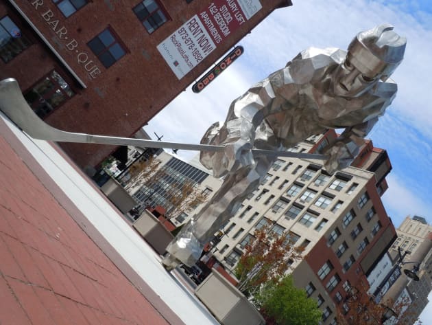 New Jersey Devils Sculpture