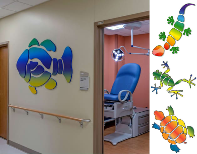 Pediatric Way Finding Signage