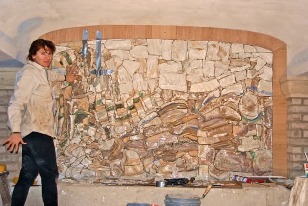 Ceramic Wine Wall
