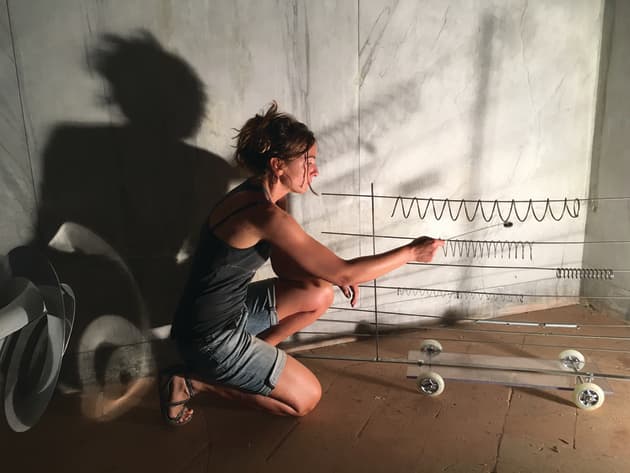 Mollofono, mobile sculpture of the sound
