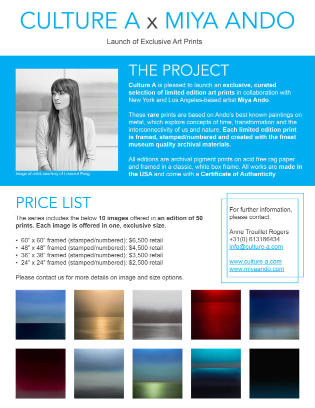Limited Series of Art Prints