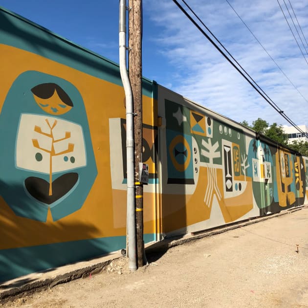 Ice Blocks Mural