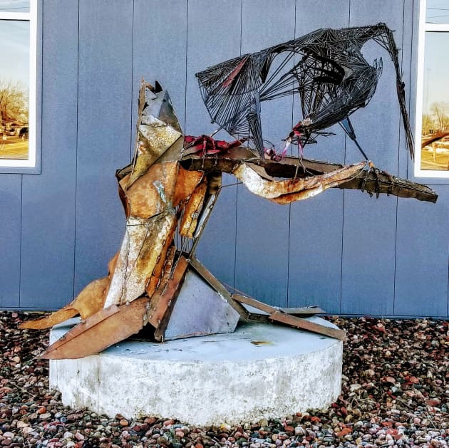 The Opportunist (A Crow’s Meal)