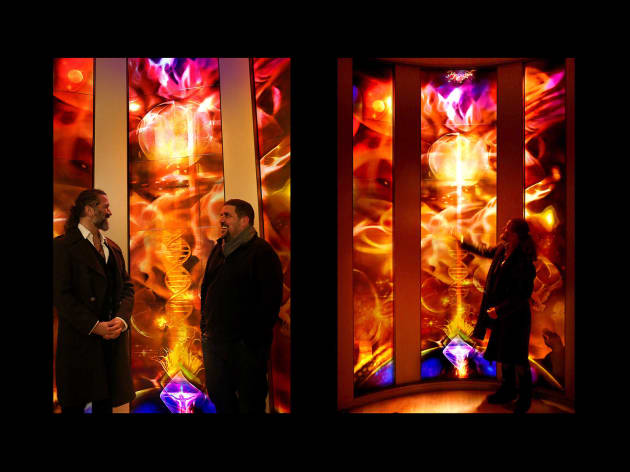 Redeemer Chapel, Triptych Cosmic Christ