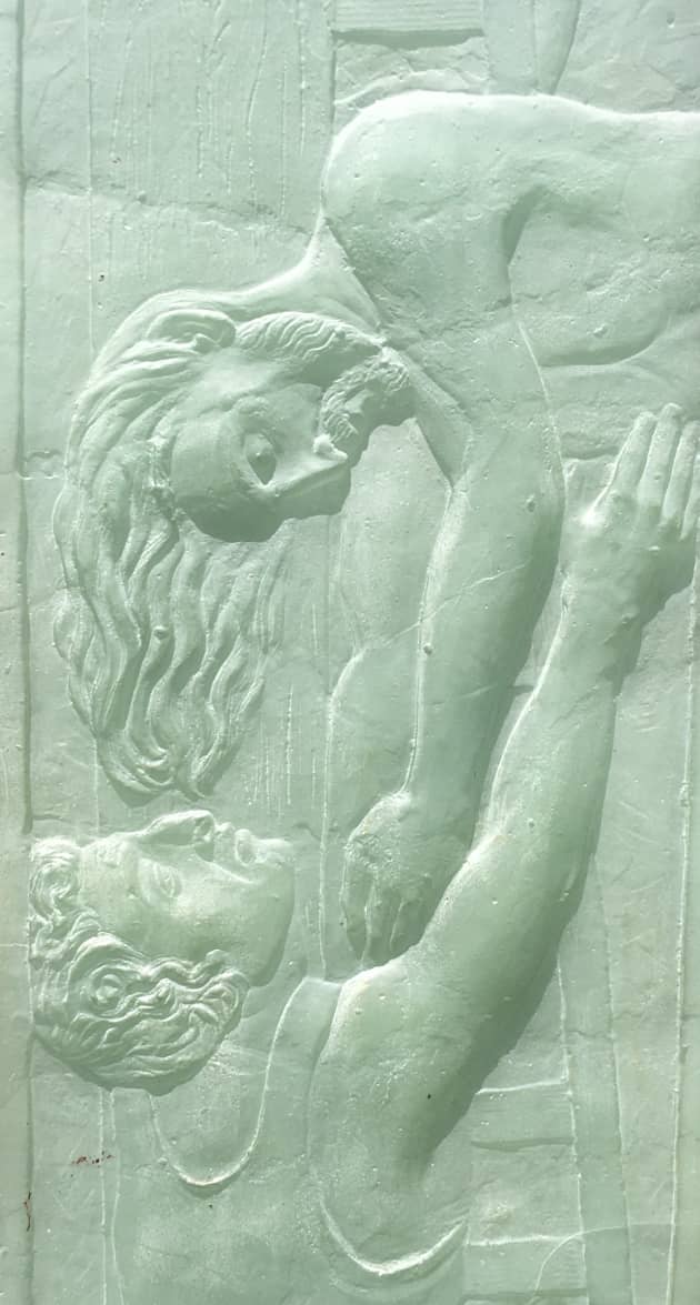 Glass as Relief Sculpture