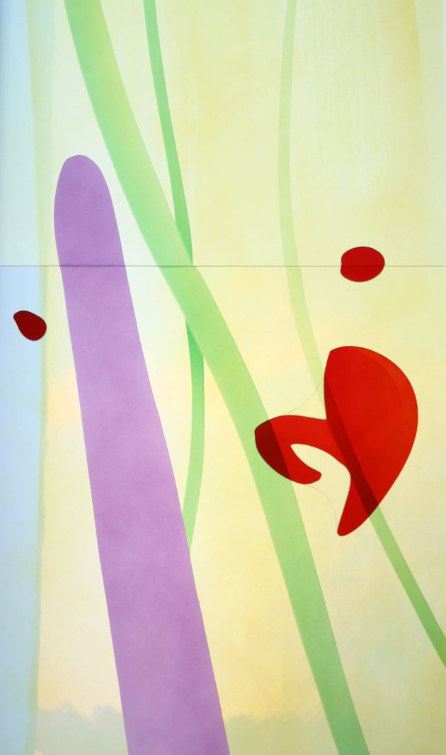 Blown glass murals for Parkview Regional Medical Center
