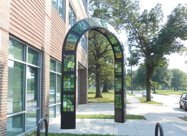 Green Gateway Arch