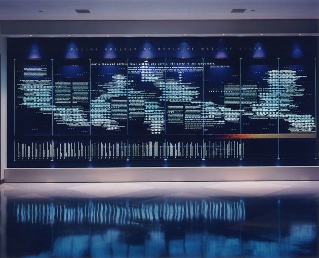 Art Glass Wall of Honor