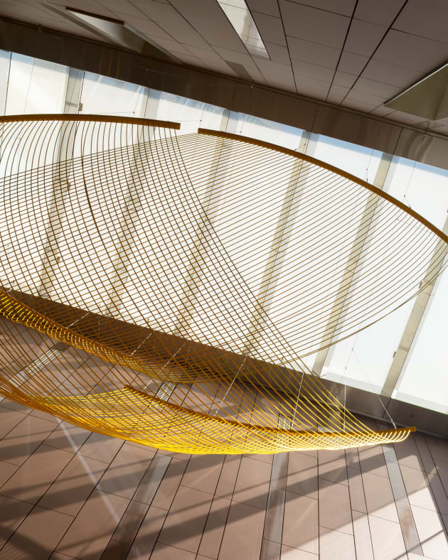 The Ashland, Inverted Arches in Gold