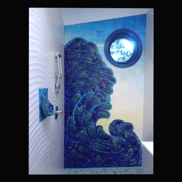 Kitchen Backsplash and Bathroom mosaics