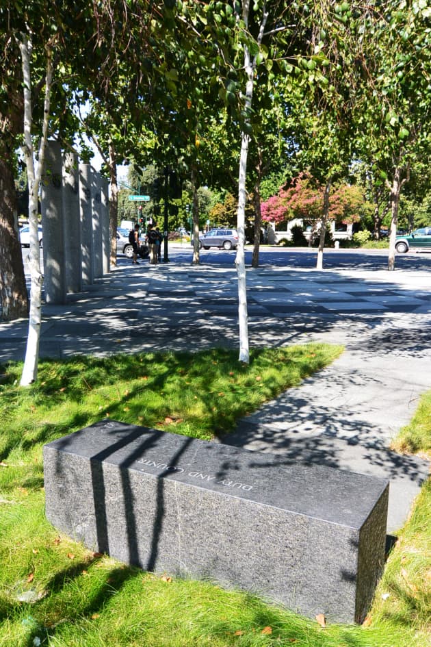 Veterans Memorial Plaza by Cliff Garten