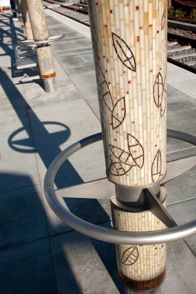 TriMet’s Portland-Milwaukie Light Rail Station Mosaics